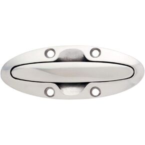 attwood Corporation 66510-7 Flush Cleats Counter-Sunk, Stainless Steel, 4-1/2"