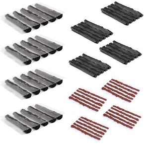 60 قطعة لـ 3 أحجام دراجة طقم إصلاح الإطارات بدون أنابيب شرائط حبل عبوات المقابس 1.5 مم 3.5 مم 6 مم ثقب الطوارئ مسطح لدراجات الطريق والدراجات الجبلية باللون الأسود والبني in Kuwait