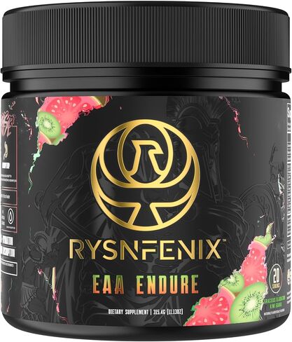 EAA Endure - 11g EAA + BCAA with Astragin & Black Pepper Extract for Enhanced Amino Acid Absorption & Aquamin Electrolytes for Hydration | 25 Servings (Kiwi Guava) in Saudi Arabia