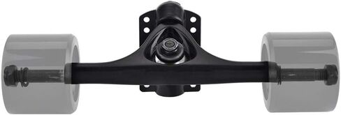 Health Gear 2 Pack 4-8 Inch Black Aluminum Alloy Skateboard Trucks, Longboard Skateboard Trucks Surf Skate Trucks Skateboard Tool in Saudi Arabia