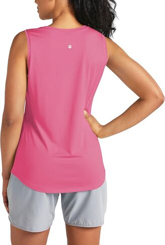 Willit Women's Workout Tank Tops Sleeveless Running Yoga Tops Quick Dry Active Shirts Gym Exercise Loose Fit in Saudi Arabia
