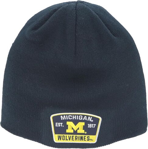 ZHATS NCAA Officially Licensed Beanie Edge Patch Switchback Team Color in Kuwait
