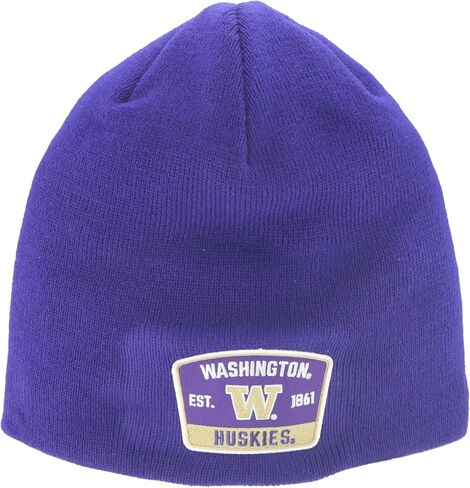 ZHATS NCAA Officially Licensed Beanie Edge Patch Switchback Team Color in Kuwait