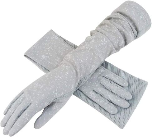 Women Driving Gloves Summer UV Sun Protection Gloves Non-Slip Touchscreen Sunblock Long Elbow Gloves for Cycling Riding in Saudi Arabia