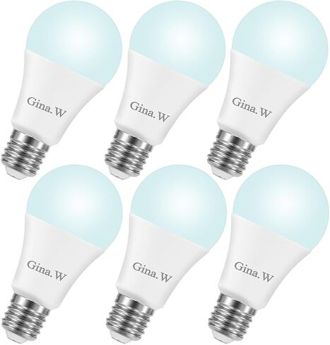 led dimmable Light Bulbs 60 watt Soft White Light Bulbs,e26 Light Bulb 800 lumens led Light Bulbs A19 3000K ETL Listed 4 Pack in Saudi Arabia