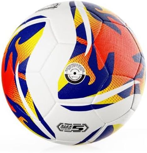 Size 5 Soccer Ball Official for Adult Youths, Training Match Soccer Balls Outdoor Indoor Sport with Pump in Saudi Arabia