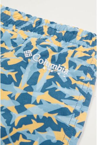 Columbia Boy's Super Backcast Shorts (Little Kids/Big Kids) Bluebell Finzy MD (10-12 Big Kid) in Saudi Arabia