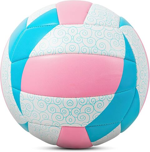Kuangmi Soft Volleyball, Official Size 5, Indoor & Outdoor Recreational Ball, Sports Training Beach Game Ball for Beginner, Teenager, Adults in Saudi Arabia