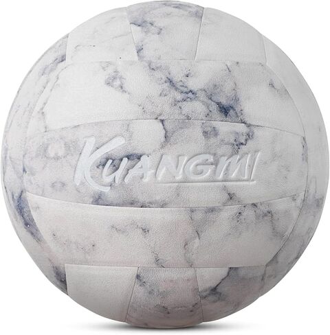 Kuangmi Soft Volleyball, Official Size 5, Indoor & Outdoor Recreational Ball, Sports Training Beach Game Ball for Beginner, Teenager, Adults in Saudi Arabia