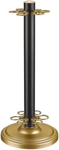 Z-Lite CSBRZ+SG Billiard Cue Stand, Bronze + Satin Gold in Saudi Arabia