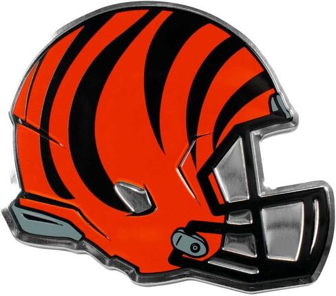 FANMATS NFL - شعار خوذة ألومنيوم عالي التحمل من Cincinnati Bengals in Saudi Arabia