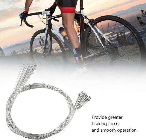 50pcs Brake Cable Housing Kit Stainless Steel Brake Inner Wire Gear Cable for Mountain Bike in Saudi Arabia
