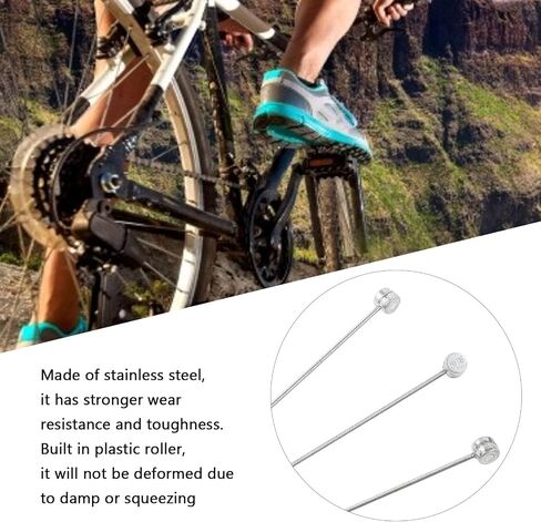 50pcs Brake Cable Housing Kit Stainless Steel Brake Inner Wire Gear Cable for Mountain Bike in Saudi Arabia