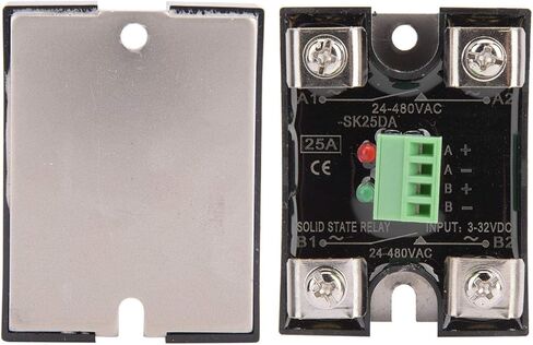 مرحل الحالة الصلبة SSR-10/25/40DA-3-32V DC إلى 24-480V AC ثنائي القناة in Saudi Arabia