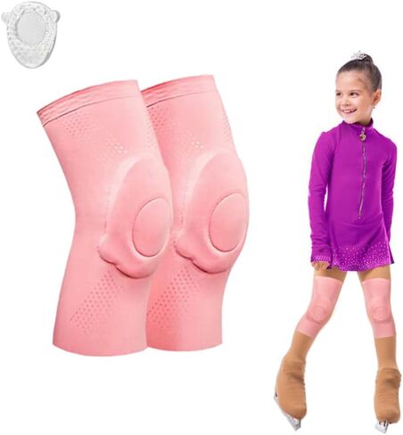 Volleyball knee pads(1 Pairs),Knee Brace for Women girl, knee pads for Yoga Dance Volleyball Figure Skating Soccer Tennis Running(pink) (xs) in Saudi Arabia
