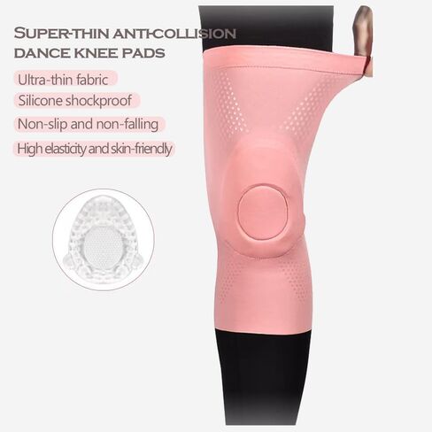 Volleyball knee pads(1 Pairs),Knee Brace for Women girl, knee pads for Yoga Dance Volleyball Figure Skating Soccer Tennis Running(pink) (xs) in Saudi Arabia