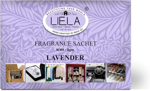 مجموعة أكياس عطور متعددة الأغراض مكونة من 24 كيسًا، 4 أكياس لكل منها لافندر، وصندل، وورد، وياسمين، وفانيليا، وبرتقال، لخزانة الملابس، ومحفظة الحمام، ودرج الملابس، ورف الأحذية، وحقيبة الكمبيوتر المحمول، والكرتون وما إلى ذلك. in Kuwait