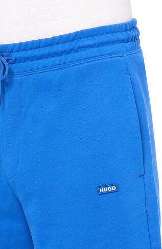 HUGO Men's Block Letter Cotton Sweatpant Joggers in Saudi Arabia