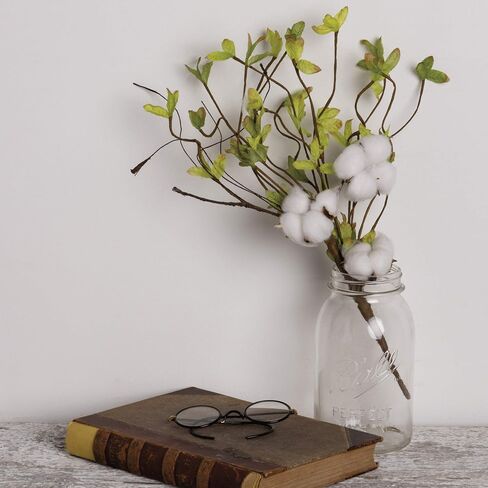 Primitives by Kathy Bouquet Pick Faux Greenery, Cotton Twigs in Saudi Arabia
