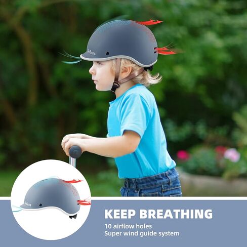 Kids Helmet OnBros Kids Bike Helmet Multi-Sport Adjustable Skateboard Helmet for Kids Girls Boys 51-55CM in Saudi Arabia
