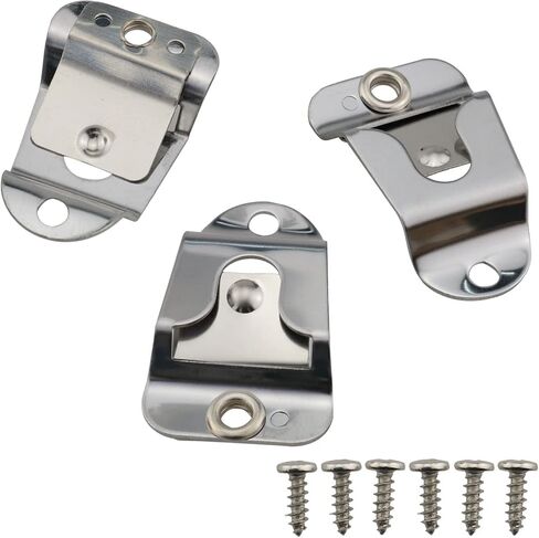 3PCS Handheld Microphone Hang Up Clip Durable Car Radio Microphone Mounting Clip in Saudi Arabia