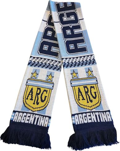 منتخب الأرجنتين لكرة القدم | وشاح مروحة مميز | السفن من الولايات المتحدة الأمريكية in Kuwait