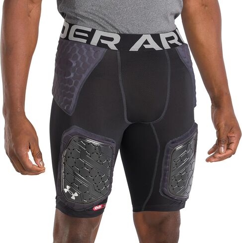 بنطال حزام كرة القدم Gameday Pro من Under ARMOR ذو 5 وسادات، ضغط مريح وحماية للتمرين ويوم اللعب، للرجال البالغين in Saudi Arabia