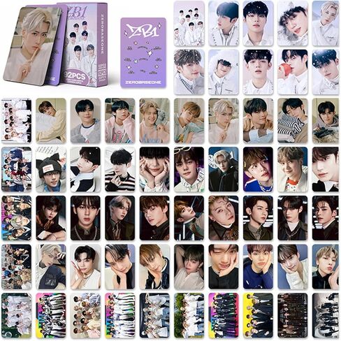 بطاقات صور ZB1 92 قطعة من ألبوم ZB1 بطاقات صور ZEROBASEONE Lomo هدية للأولاد والبنات ملصق ZB1 للبضائع ZB1 in Kuwait