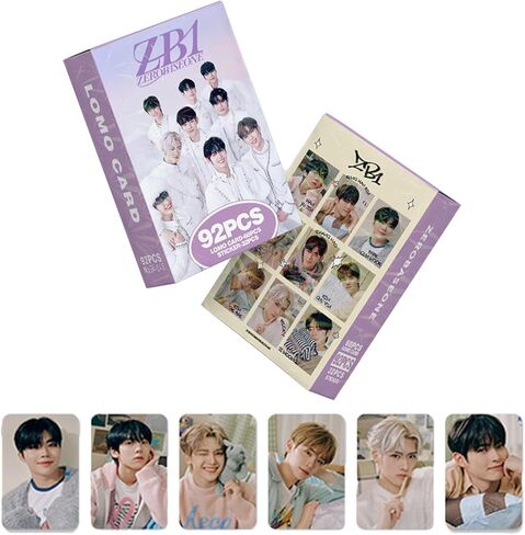 بطاقات صور ZB1 92 قطعة من ألبوم ZB1 بطاقات صور ZEROBASEONE Lomo هدية للأولاد والبنات ملصق ZB1 للبضائع ZB1 in Kuwait