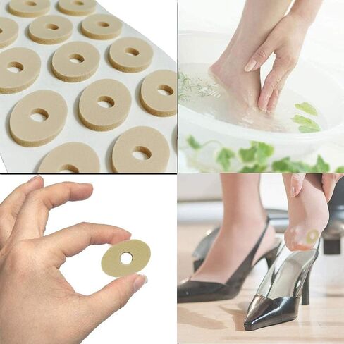 Large Variety 90 Pack Callus Cushion Foam Pads for Feet, Toes, Heel or Side of Foot Big and Small Performance Grade in Saudi Arabia