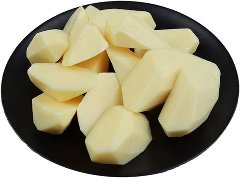 قطع بطاطس نباتية صناعية بطاطس مزيفة لتزيين المطبخ المنزلي 6 قطع in Kuwait