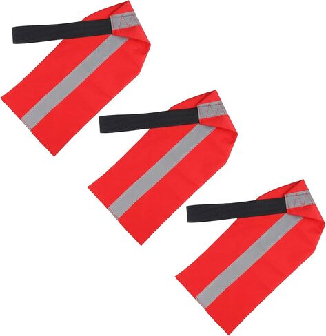 2 Pieces Travel Warning Flag Safety Travel Flag for Kayak in Kuwait