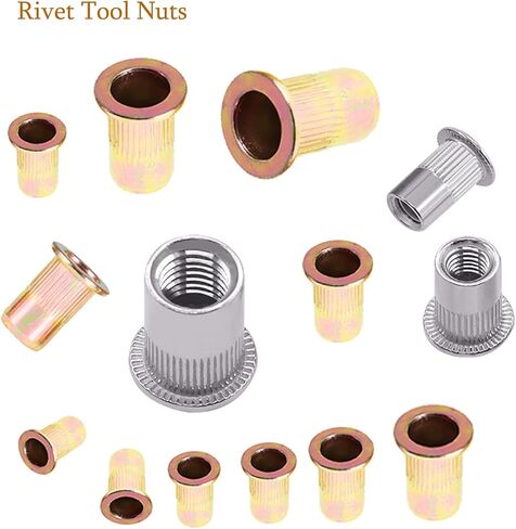 900Pcs Rivet Nuts Set Rivet Nuts Including M3 M4 M5 M6 M8 M10 in Saudi Arabia