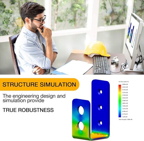 2x4 Door Barricade Brackets (2 pcs) | Drop Open Bar Holder Steel U Bracket for 2 by 4 Lumber as Security Door Reinforcement, Door Jammer, Tool Hanger for Your Home, Barn, Shed, Garage, Gate in Saudi Arabia