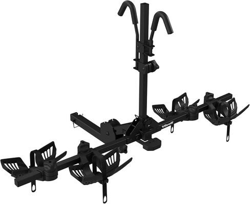 Vibrelli Hitch Bike Rack - 2 Ebike Rack - Fits Fat Tire, Mountain Bike, Electric Bikes, Road - 65lbs per Bike - Patented Anti-Wobble - Cars & SUV - Tilting Folding Platform Car Racks, 2-Inch Receiver in Saudi Arabia