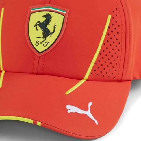 PUMA Scuderia Ferrari 2024 Carlos Sainz Cap Burnt Red - Size: One Size Fits Most in Saudi Arabia