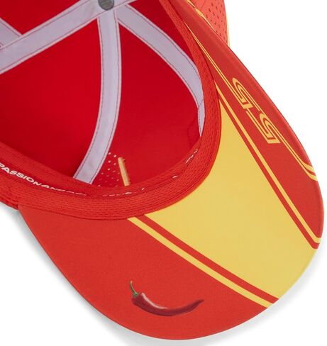 PUMA Scuderia Ferrari 2024 Carlos Sainz Cap Burnt Red - Size: One Size Fits Most in Saudi Arabia