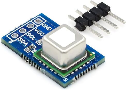HiLetgo SCD41 CO2 Carbon Dioxide Gas Sensor Gas Detect Module Temperature Humidity Sensor I2C Communication 2.4-5.5 V for Air Quality Monitoring in Saudi Arabia