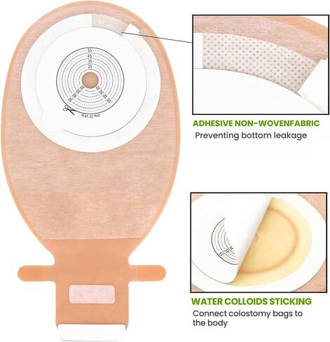 20Pcs Moldable Ostomy Barrier Rings Medical Grade Hydrocolloid Waterproof Leak in Saudi Arabia