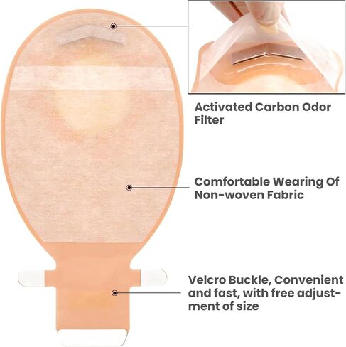 20Pcs Moldable Ostomy Barrier Rings Medical Grade Hydrocolloid Waterproof Leak in Saudi Arabia