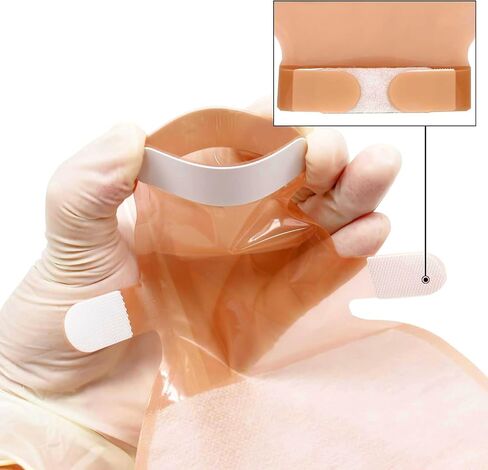 20Pcs Moldable Ostomy Barrier Rings Medical Grade Hydrocolloid Waterproof Leak in Saudi Arabia