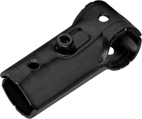 eoere 10 Sets Black 1-1/4" x 1-1/4" O.D. T Pipe Clamp Connector Chain Link Fence Clamp, Carbon Steel Tee Chain Link Fence End Rails Clamps for 1-1/4" OD Pipe, Thickness 2.6 mm in Saudi Arabia