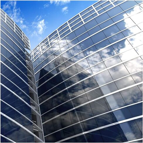 BDF S35 Window Film High Heat Rejection Reflective Silver 35 (Medium) - 24in X 24ft in Saudi Arabia