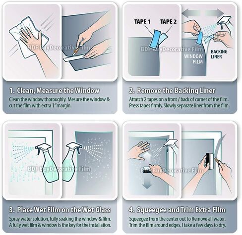 BDF S35 Window Film High Heat Rejection Reflective Silver 35 (Medium) - 24in X 24ft in Saudi Arabia