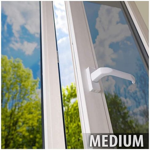 BDF S35 Window Film High Heat Rejection Reflective Silver 35 (Medium) - 24in X 24ft in Saudi Arabia
