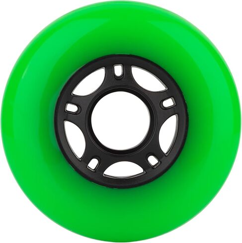 4-Pack Inline Skate Wheels 64mm/70mm/72mm/76mm/80mm 85a Indoor Outdoor Inline Replacement Wheels for Blades Roller Hockey Skates, Caster Board, Luggage, Training, Scooter, etc in Saudi Arabia