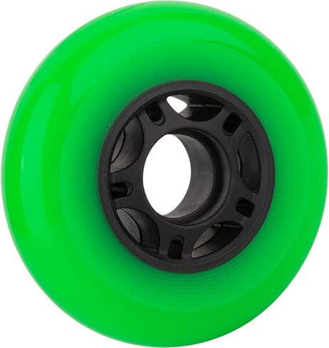 4-Pack Inline Skate Wheels 64mm/70mm/72mm/76mm/80mm 85a Indoor Outdoor Inline Replacement Wheels for Blades Roller Hockey Skates, Caster Board, Luggage, Training, Scooter, etc in Saudi Arabia