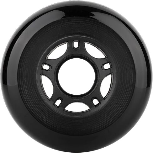4-Pack Inline Skate Wheels 64mm/70mm/72mm/76mm/80mm 85a Indoor Outdoor Inline Replacement Wheels for Blades Roller Hockey Skates, Caster Board, Luggage, Training, Scooter, etc in Saudi Arabia