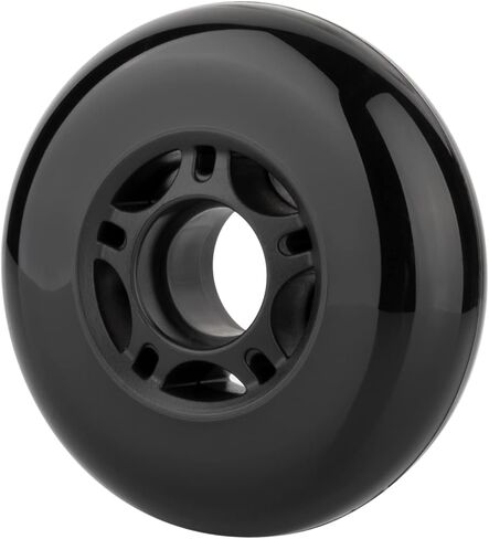 4-Pack Inline Skate Wheels 64mm/70mm/72mm/76mm/80mm 85a Indoor Outdoor Inline Replacement Wheels for Blades Roller Hockey Skates, Caster Board, Luggage, Training, Scooter, etc in Saudi Arabia