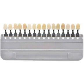 Dental 16 color chart Digital Shade Guide Tooth Color Comparator